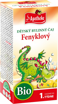 Apotheke Dětský čaj BIO fenyklový 20 ks