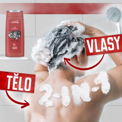Old Spice Wolfthorn Pánský sprchový gel s tropickou vůní citrusů 675 ml