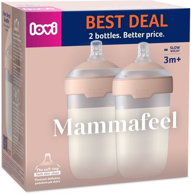 LOVI Set lahví MAMMAFEEL 2 x 250 ml