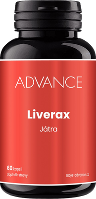 ADVANCE Liverax - játra 60 kapslí