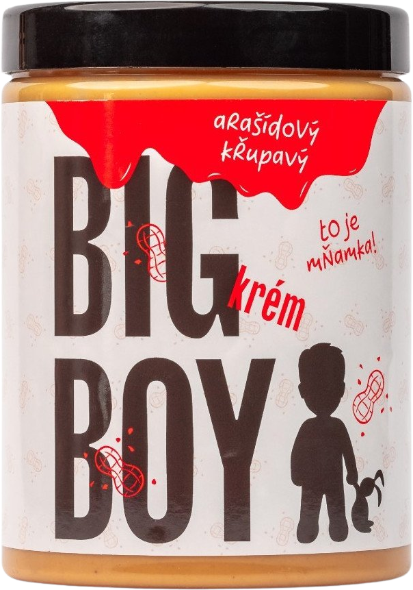 Big Boy Arašídový krém s křupkami 1000 g