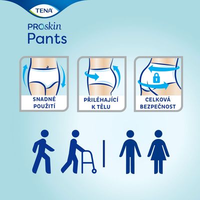 Tena Pants Normal Large Inkontinenční kalhotky 10 ks
