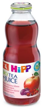 HiPP ŠŤÁVA BIO Šípkový čaj se šťávou z červených plodů 500 ml