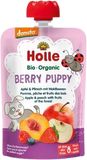Holle Bio pyré - Berry Puppy- Jablko a broskev s lesními plody 100 g