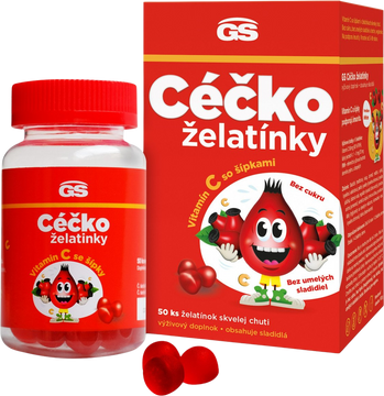 GS CÉČKO želatinky 50 ks