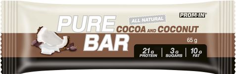 Prom-In Pure bar kakao/kokos 65 g