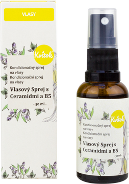 Kvitok Sprej na rozčesání a ochranu vlasů 30 ml
