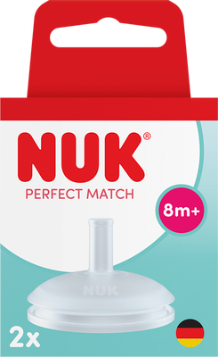 Nuk Náhradní brčko Perfect Match 2 ks