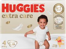 Huggies® Extra Care 4, 33 ks