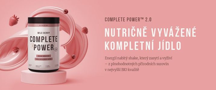 Vitalvibe Complete Power™ 2.0 BIO lesní plody 1000 g