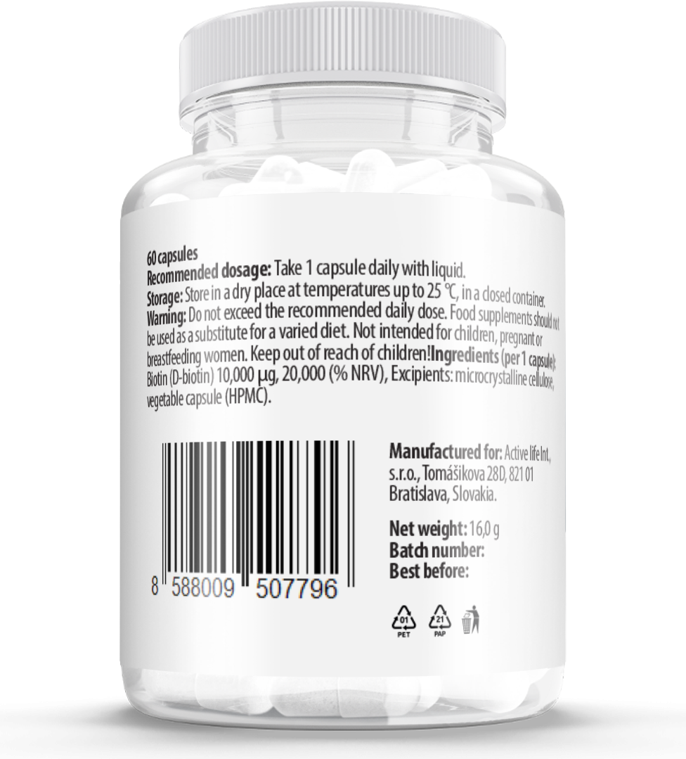Zerex Biotin 60 kapslí