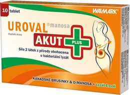 Uroval Walmark MANOSA AKUT Plus 10 tablet