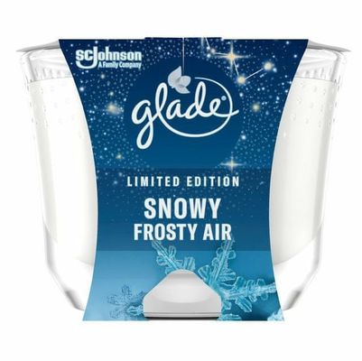 Glade bB MAXI Svíčka Snowy Frosty Air 224 g