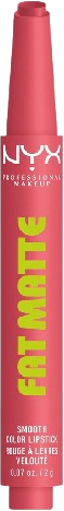NYX Professional Makeup Fat Matte Smooth Click Lipstick Pink Puff 8 ml