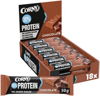 Corny Protein 30 % proteinová tyčinka mléčná čokoláda 50 g