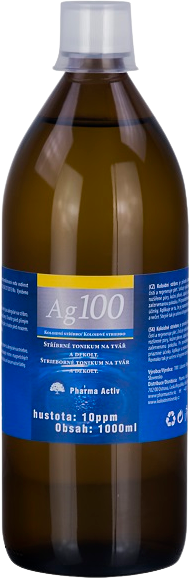 Pharma Activ Koloidní stříbro Ag100 10ppm 1000 ml