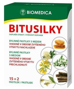 Biomedica Bitusilky 17 pastilek