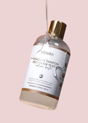 Venira Přírodní šampon pro objem vlasů kokos 300 ml
