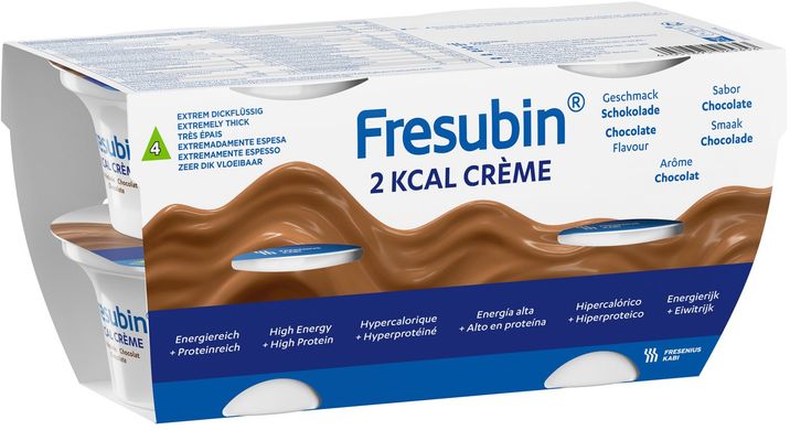 Fresubin 2 kcal Creme Čokoláda 4 x 125 g