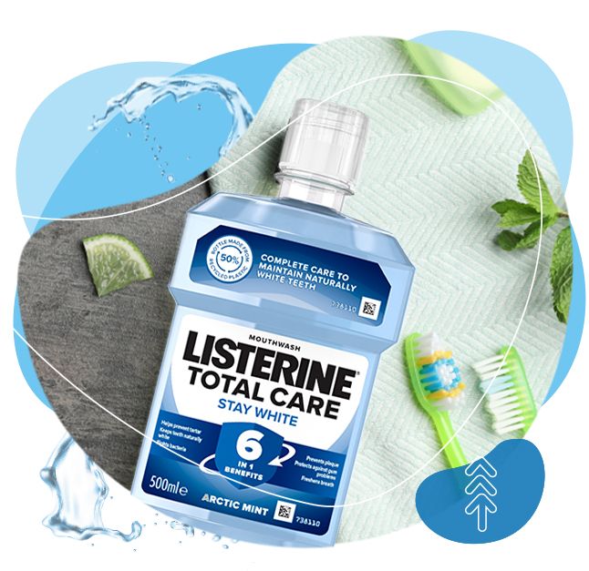 listerine, ústní voda, zuby, ústní hygiena