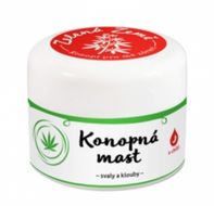 Zelená Země Konopná mast na svaly a klouby 12 ml