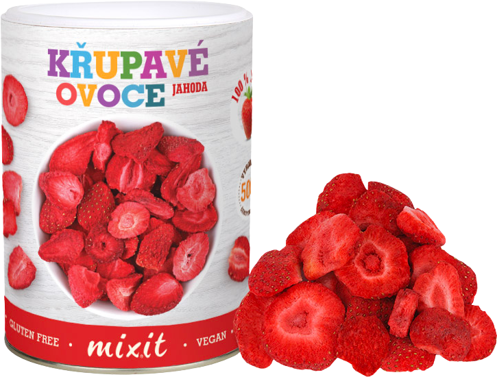 Mixit Jahoda - Křupavé ovoce 50 g