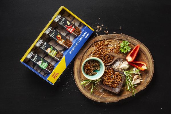 Sens Kořenění červíci - Dárkový set 4 chutí 4 x 15 g