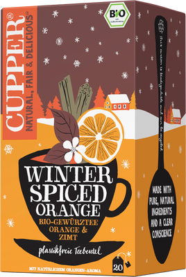 Cupper BIO Winter Spiced Orange 20 x 2 g