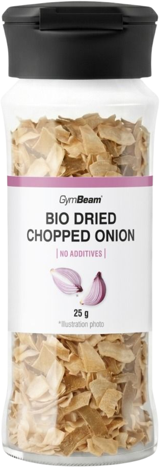 GymBeam BIO Cibule sušená krájená 25 g