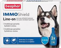 Beaphar Line-on IMMO Shield pro psy M 3 x 3 ml