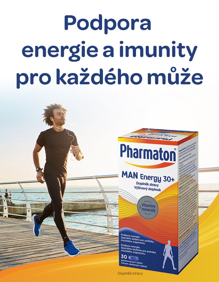 Pharmaton, podpora imunity, pro muže, svaly a kosti
