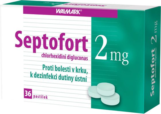 Septofort 2mg 36 pastilek