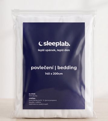 SleepLab Bavlněné povlečení na zátěžovou deku 140 cm