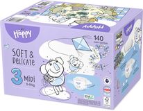 Bella Baby HAPPY Soft&Delicate Midi Box 2 x 70 ks