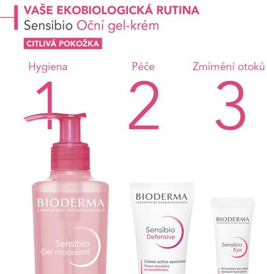 Bioderma Sensibio Oční gel 15 ml