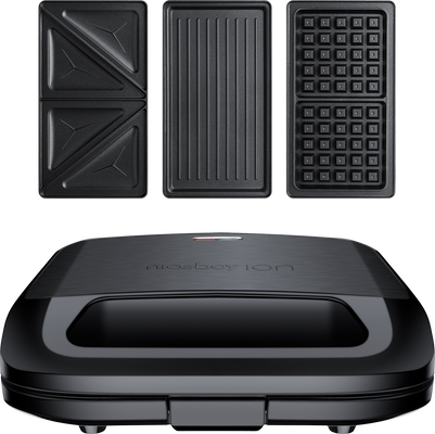 Niceboy ION Snacker S3 Stainless steel black