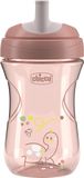 Chicco Hrneček Advanced se slámkovým náústkem pink, 12m+ 266 ml