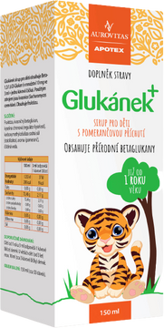 Betaglukan Glukánek sirup pro děti 150 ml