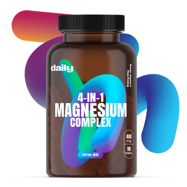 Daily 4-in-1 Magnesium Complex 90 kapslí