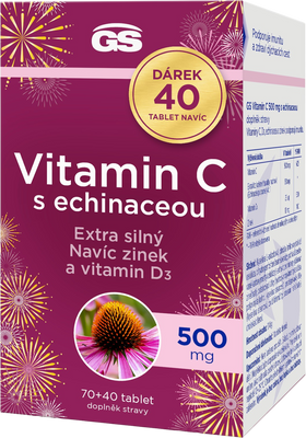 GS Vitamin C 500 mg s echinaceou 110 tablet