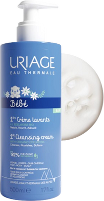 Uriage Bébé 1st Cleansing Cream Mycí krém pro nejmenší 500 ml