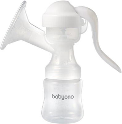 BabyOno Odsávačka mateřského mléka manuální Anatomy 150 ml