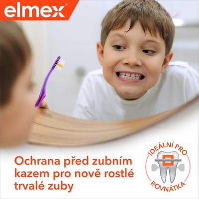 Elmex Junior zubní pasta pro děti ve věku 6-12 let triopack 3 x 75 ml