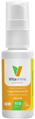 Vegetology Vitashine Vitamín D3 sprej 20 ml