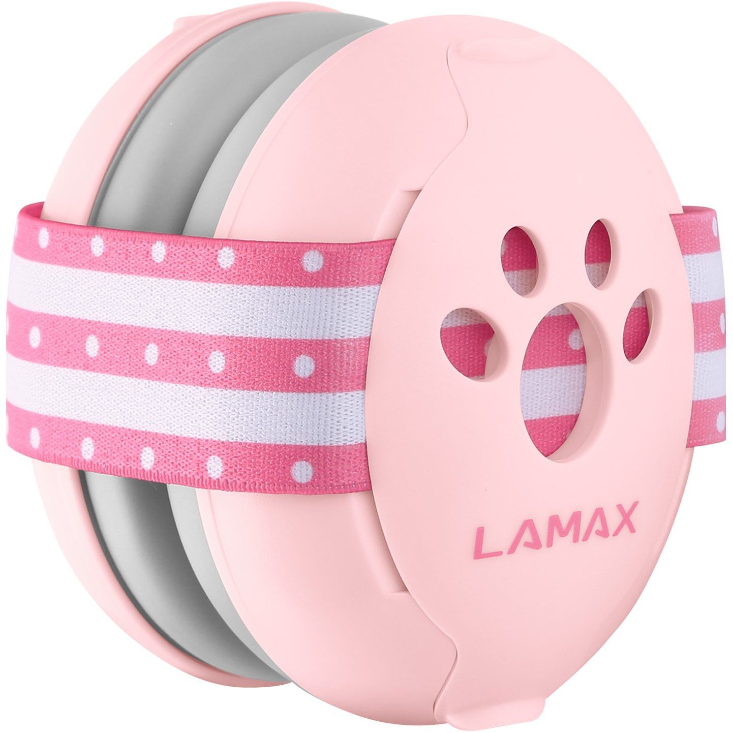 LAMAX BabyMuffs1 Pink Protihluková sluchátka