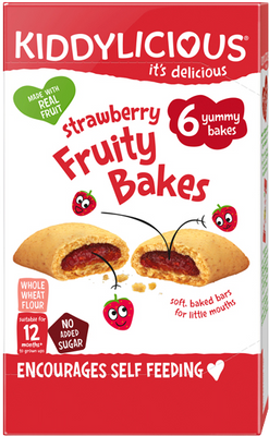 Kiddylicious Koláčky jahodové 132 g