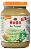 Holle Bio Brambor, hrášek a cuketa 190 g