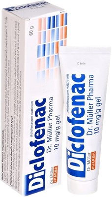Diclofenac AL Diclofenac 10 mg/g gel 60 g