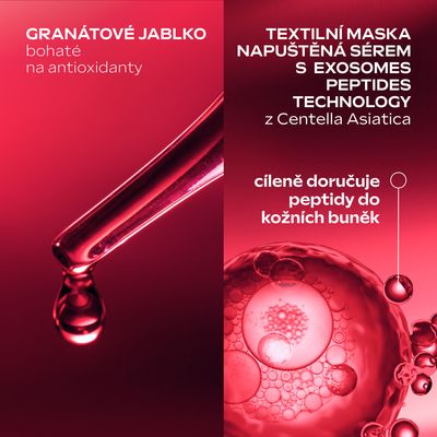 Weleda Exo Boost Zpevňující maska Granátové jablko a Maca-peptidy