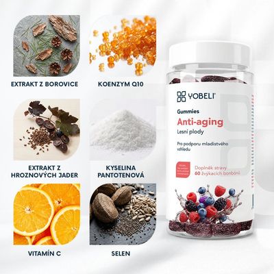 Lobey Anti-aging Gummies 60 ks